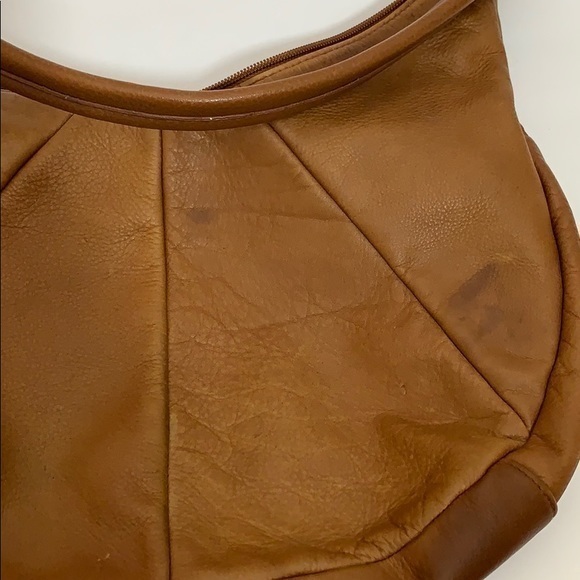 Brown Leather Shoulder Bag - Picture 5 of 9